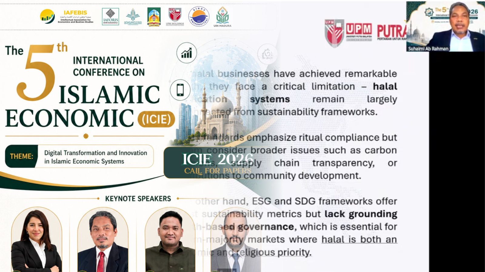 Perkuat Ketahanan Ekonomi Islam, IDB Pamekasan Madura Gelar ICIE ke-5