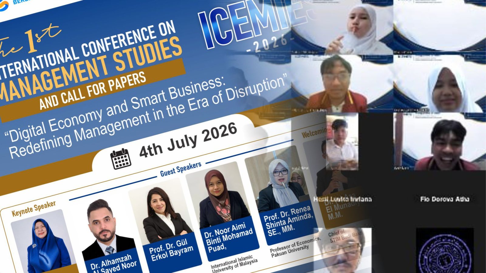 Tingkatkan Dharma Pengabdian, IDB Pamekasan Madura dan IAFORIS Dampingi International Conference di STIM Budi Bakti Bogor