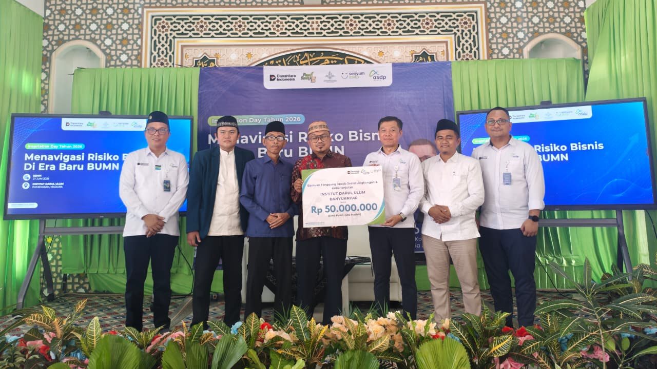 Kolaborasi Kegiatan Inspiration Day, PT ASDP Indonesia Ferry Salurkan Bantuan TJSL Untuk Percepatan Pembangunan Kampus Baru IDB Pamekasan Madura