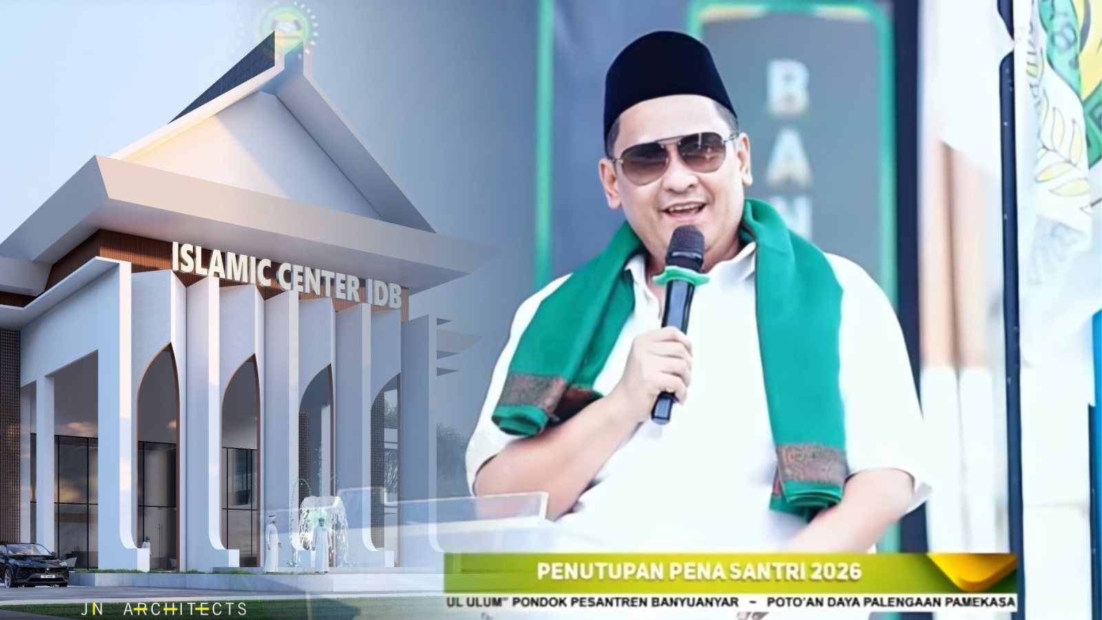 Dukung Pembangunan Gedung Islamic Center IDB Pamekasan Madura Menjadi Ikon Pendidikan Islam,  PT. Bawang Mas Group Beri Bantuan 500 Juta